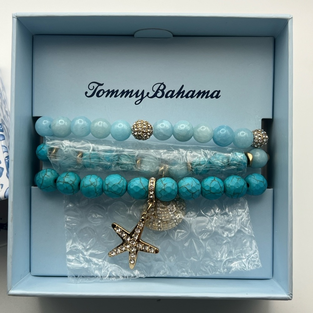 💚Tommy Bahama turquoise bracelet - Picture 3 of 4